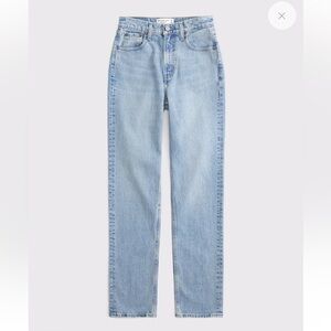 Abercrombie & Fitch Light Blue Straight Jeans